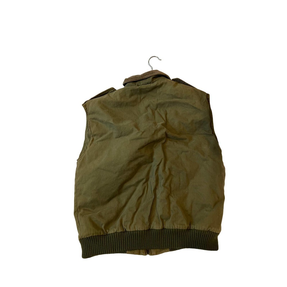 Fieldmaster Khaki/Green Denim Insulated Vest Mens L - Picture 3 of 3